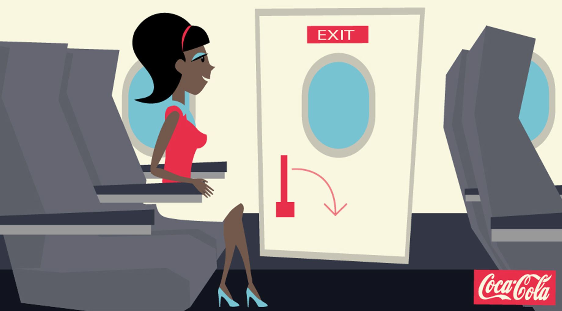 Coke Exit — Illustration