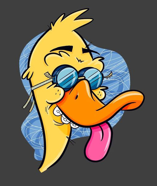 Rad Mallard — Illustration