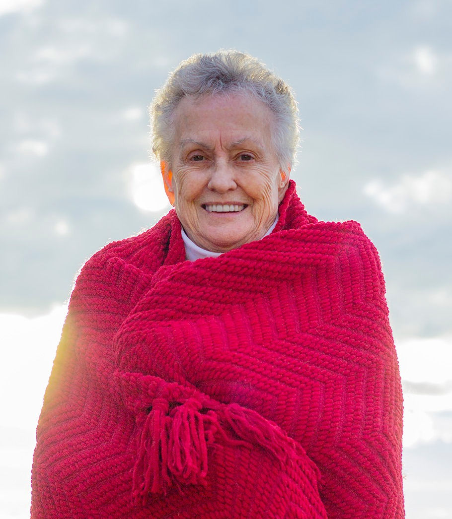 The Red Shawl — Photography