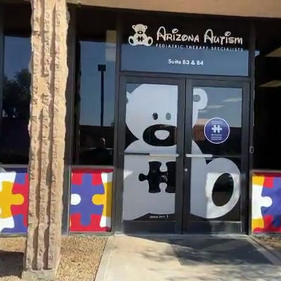 Arizona Autism — Storefront Wrap